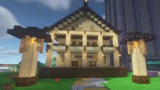 Minecraft Court House Schematic (litematic)